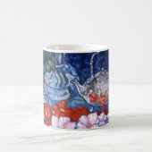 Teekanne u. Gladioli Kaffeetasse (Mittel)