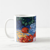 Teekanne u. Gladioli Kaffeetasse (Links)