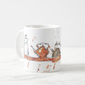 Teekannen auf einer Tasse (Vorderseite Links)