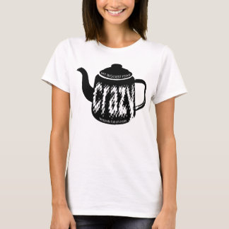 Teekannen voll von verrücktem T-Shirt