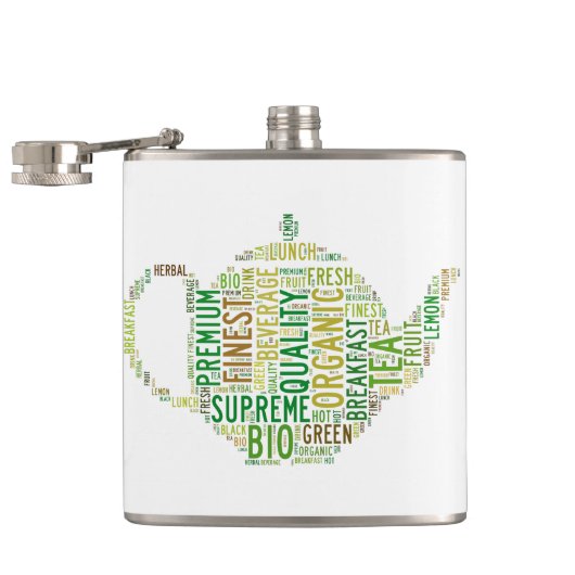 Teekatalog Flachmann (Geöffnet)