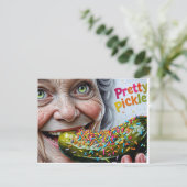 Teekatzen Hübsch Postkarte (Stehend Vorderseite)