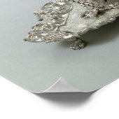 Teekessel und Stand von C.Kandler, London, 1730 Poster (Ecke)