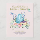 Teekochen Brautparty Teatime Nachmittagstee Einlad (Vorderseite)