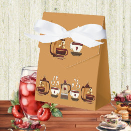 Teekocher Nachmittag Tee Brautparty Geschenkschachtel
