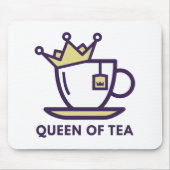 Teekönigin Mousepad (Vorne)