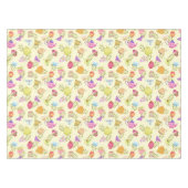 Teeköpfe und Junge gelb Tischdecke (Vorderseite (Horizontal))