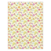 Teeköpfe und Junge gelb Tischdecke (Vorderseite)