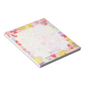 Teeköpfe und Tassen Notizblock (angewinkelt)