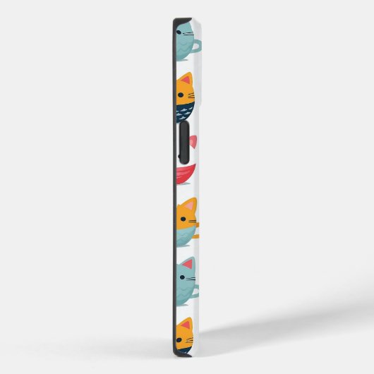 Teeküche Kaffeekuchen Niedliches farbiges Muster Case-Mate iPhone Hülle (Rückseite / Rechts)