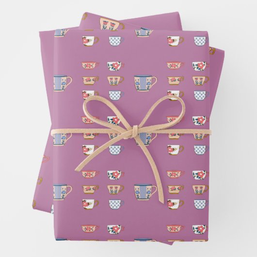 Teekuchen Geschenkpapier Set (Beispiel)