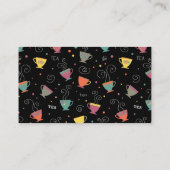 Teekuppen, Coffee Shop, Kaishop Visitenkarte (Rückseite)