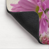 Teekuppen und Milchsorten Mousepad (Ecke)