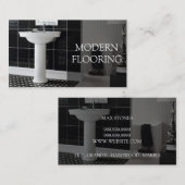 Teelichboden aus Granit-Marmor Visitenkarte (Vorne/Hinten)