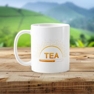 Teeliebhaber Guten Morgen Rote Tasse