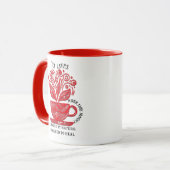 Teeliebhaber Motivierend Tasse (Vorderseite Links)