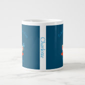 Teeliebhaber Niedlich Personalisiert Jumbo-Tasse (Vorderseite)