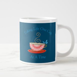 Teeliebhaber Süße Personalisierte Jumbo-Tasse