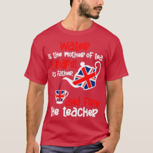 Teeliebhaber Teetrinker Teezeit 6 T-Shirt