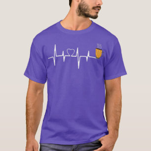 Teeliebhaber von Heartbeat Liebhaber des Coolen Te T-Shirt