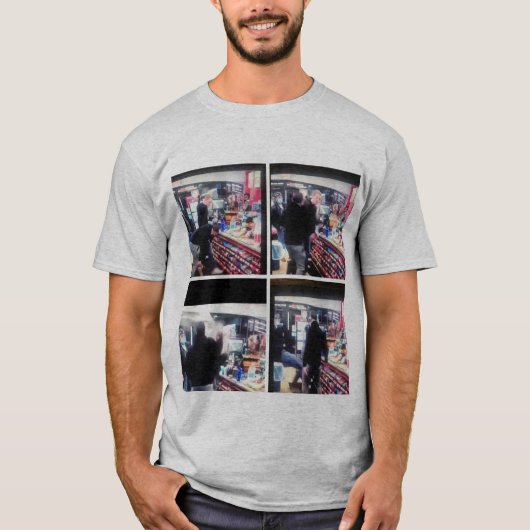 Teemaschine, Drehung-Tee, lustiger T - Shirt (Vorderseite)