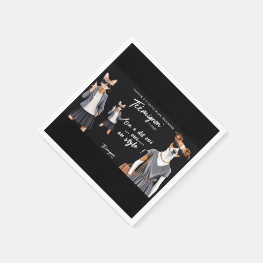 TEEMIGINON SERVIETTE (Ecke)