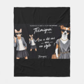 TEEMIGNON FLEECEDECKE (Vorderseite)