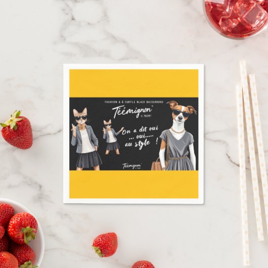 TEEMIGNON SERVIETTE (Beispiel)