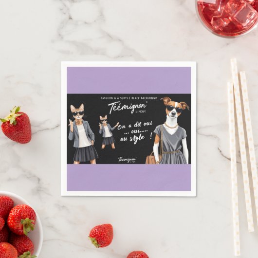 TEEMIGNON SERVIETTE (Beispiel)