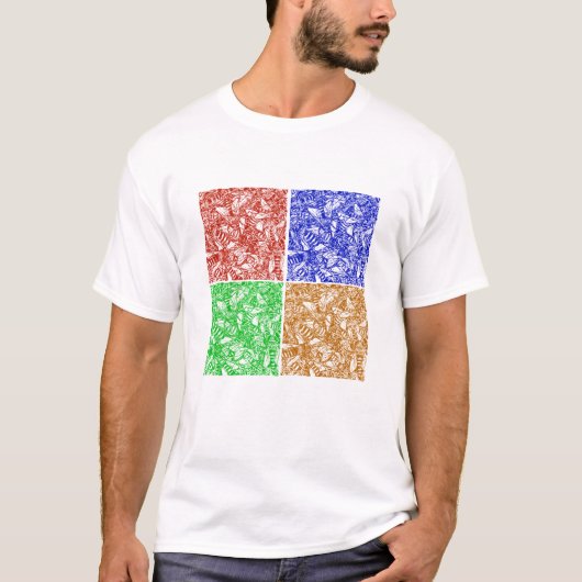 Teeming Beeing Colour T-Shirt (Vorderseite)