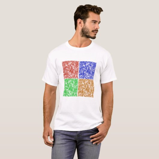Teeming Beeing Colour T-Shirt (Vorne ganz)