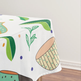 Teemuster Tischdecke