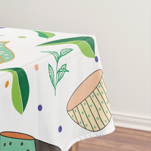 Teemuster Tischdecke (Beispiel)