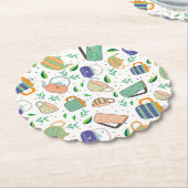 Teemuster Untersetzer (angewinkelt)