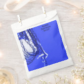 Teen Bold Blue Net & Volleyball Sports Geschenktütchen (Ausgeschnitten)