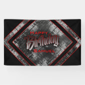 Teen Boy Birthday Banner (Horizontal)