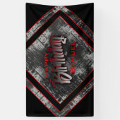 Teen Boy Birthday Banner (Vertikal)