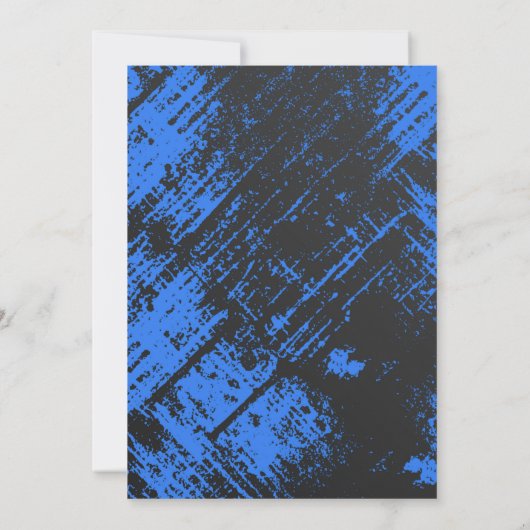 Teen Boy Birthday Einladung (Rückseite)