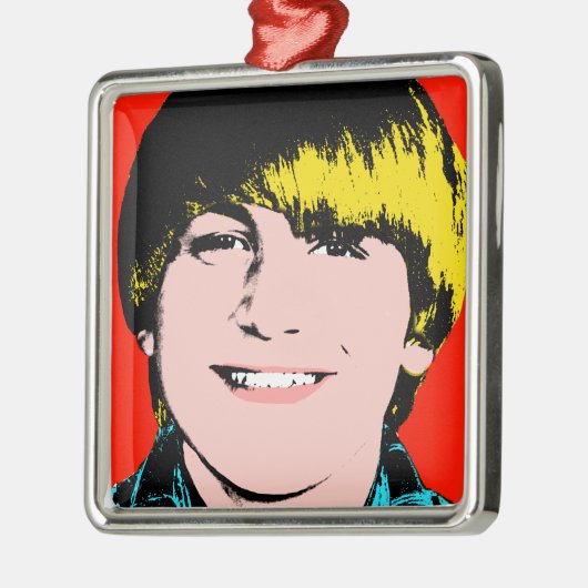 Teen Boy Custom Pop Art Keepake Ornament (Links)