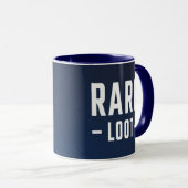 Teen Boy Gamer Rare Loot Dark Blue Slogan Tasse (VorderseiteRechts)