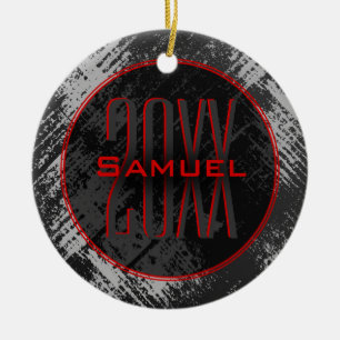 Teen Boy Keramik Ornament