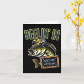 Teen Boys Fishing Reeling In First Day Of School B Karte (Gelbe Blume)