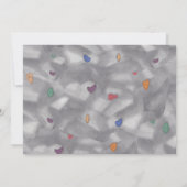 Teen Boys Rock Klettern Geburtstagsparty Einladung (Rückseite)