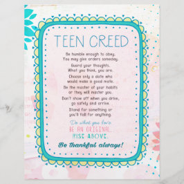 Teen Creed