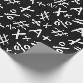 Teen Dream Cheerleader Pattern Geschenkpapier (Ecke)