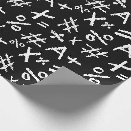 Teen Dream Cheerleader Pattern Geschenkpapier (Ecke)