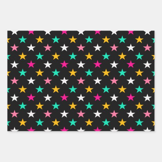 Teen Dream Cheerleader Pattern Geschenkpapier Set (Vorderseite 2)