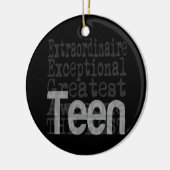 Teen Extraordinaire Keramikornament (Links)