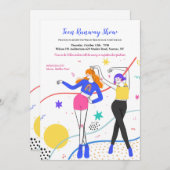 Teen Fashion Show Fundraiser Einladung (Vorne/Hinten)
