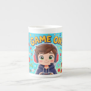 Teen-Gamer-Kaffeetasse – Geschenk für Videospielsp Porzellantasse